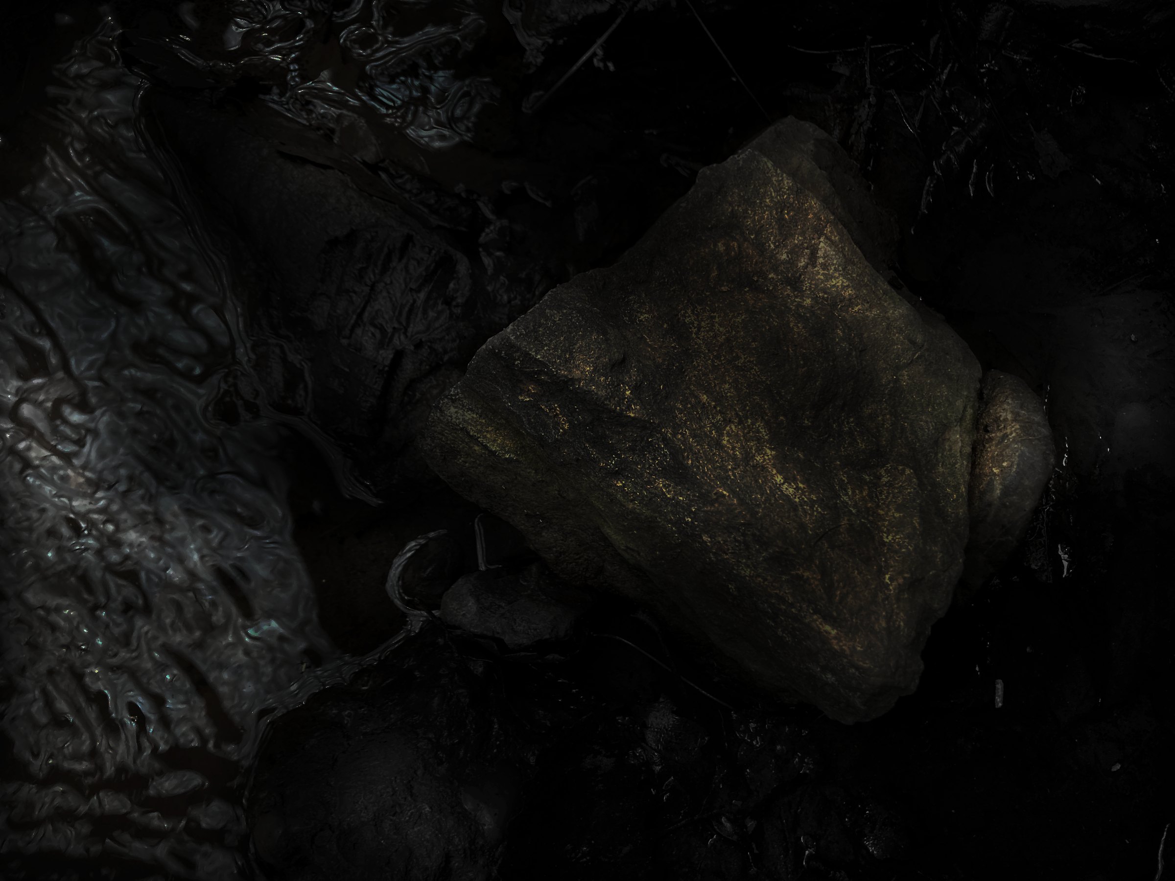 Gravity, p9: stone in the dark