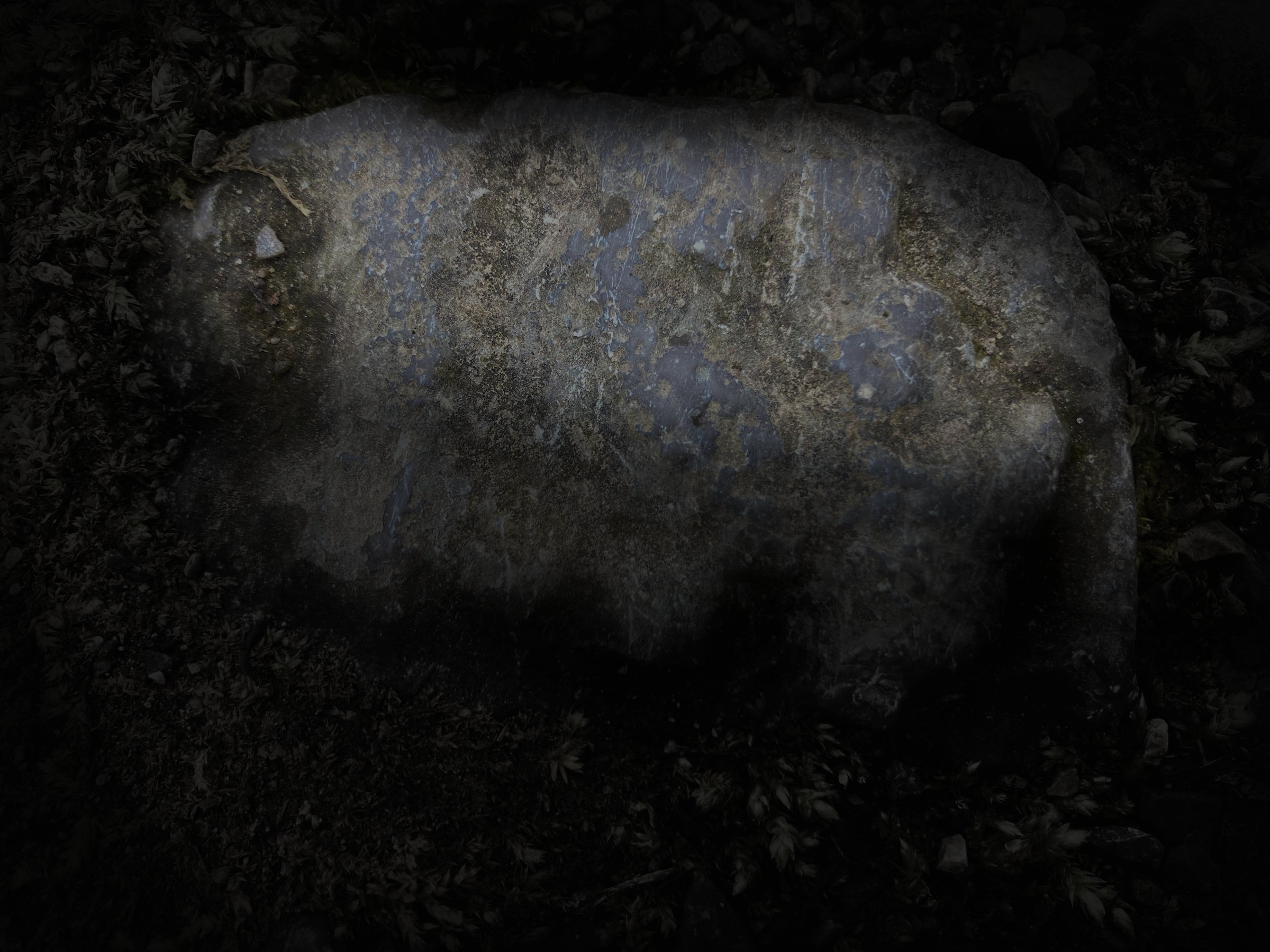 Gravity, p16: stone in the dark